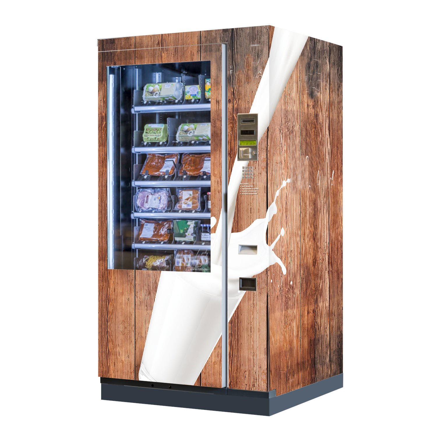 Automat vendingowy Foodbox verkaufsautomaten-risto-foodbox-braun